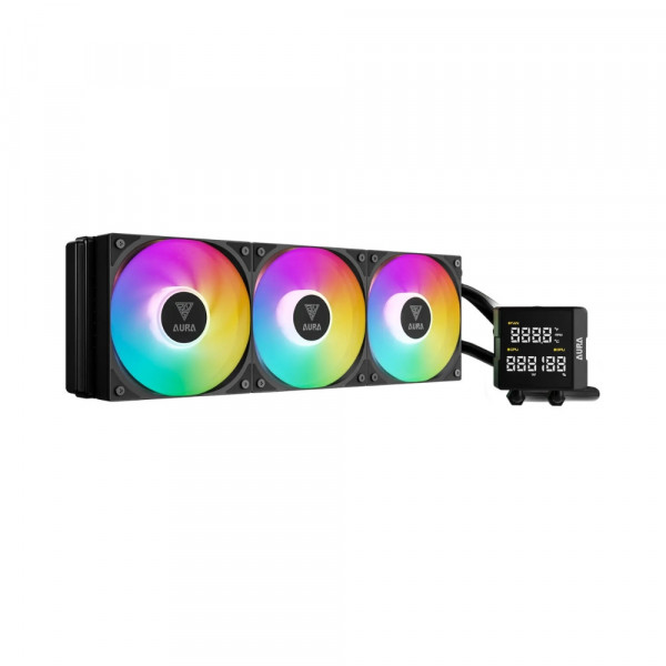 Tản nhiệt nước GAMDIAS AURA GL360 LITE II DIGITAL Black