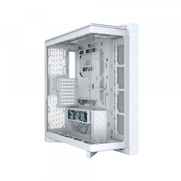 Vỏ Case ASUS ROG Cronox GR801 Curve TG White