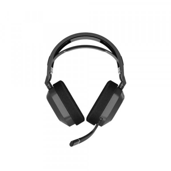 Tai nghe Gaming Over-Ear Corsair HS80 Max Dolby Atmos Wireless Steel Gray	 