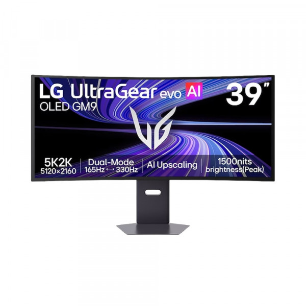 Màn hình Gaming LG UltraGear evo GX9 39GX950B-B 39 inch 5K2K 165Hz 0.03ms OLED Cong