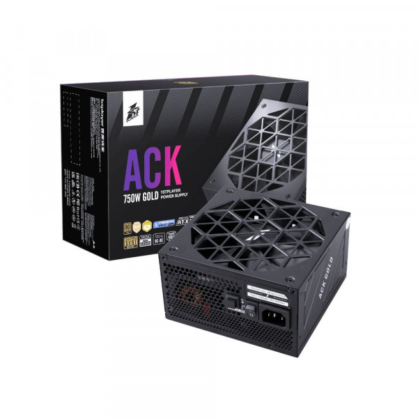 Nguồn máy tính FIRST PLAYER ACK-GLD-750 750W 80 Plus Gold