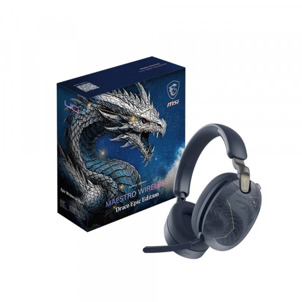 Tai nghe Gaming Overear MSI Maestro Wireless Draco Epic Edition