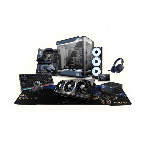 PC Gaming MG x MSI THE DRACO EPIC 40TH ANNIVERSARY Ryzen 9 9950X | RTX 5070 Ti | RAM 64GB | SSD 1TB