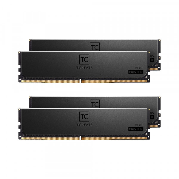 RAM DDR5 TeamGroup T-Create Master Black 128GB (4x32GB) 6000MHz CL30