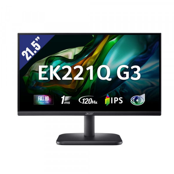 Màn hình Acer EK221Q G3 21.5 inch FHD 120Hz IPS