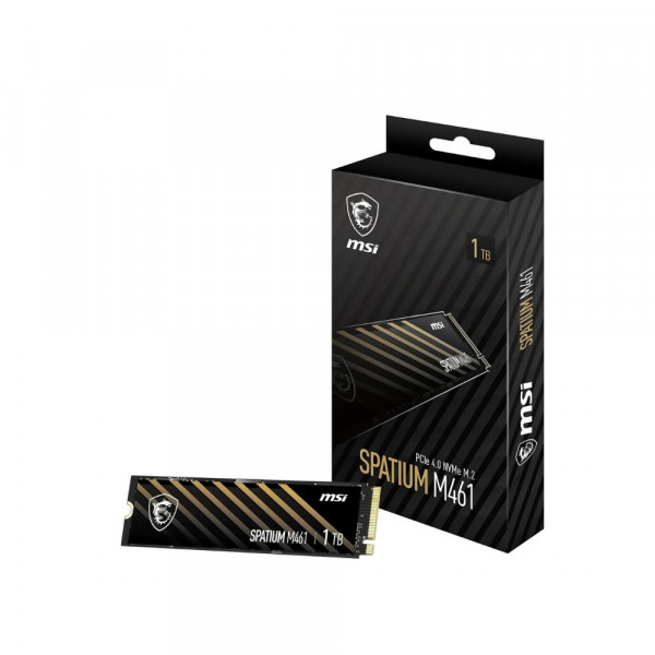 Ổ cứng SSD MSI SPATIUM M461 1TB NVMe M.2 PCIe Gen4x4