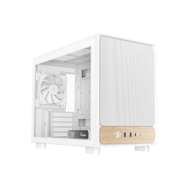 Vỏ Case Ocypus Delta C40 WH Digital M-ATX