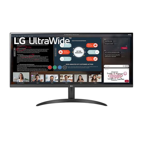 Màn Hình đồ hoạ LG 34WP500-B.ATV 34 inch FHD IPS 75Hz (HDMI, DisplayPort, USB-C)