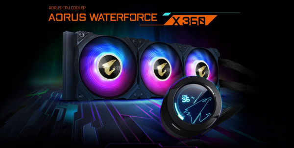 Tản nhiệt nước GIGABYTE AORUS WATERFORCE X 360