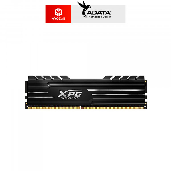 Bộ nhớ Ram PC Adata XPG Gammix D10 DDR4 3200MHz Black