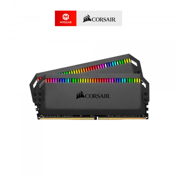 Ram PC Corsair Dominator Platinum RGB 32GB (2x16GB) DDR4 3200MHz Black