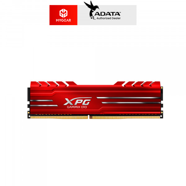 Bộ nhớ Ram PC Adata XPG Gammix D10 DDR4 3200MHz Red