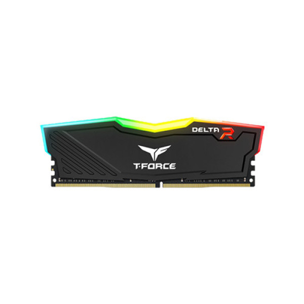 Ram PC TeamGroup T-Force Delta RGB 8GB DDR4 3200MHz Black