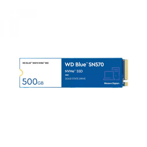 Ổ cứng SSD Western Digital Blue SN570 PCIe Gen3 x4 NVMe M.2 500GB (WDS500G3B0C)