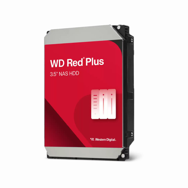 Ổ cứng HDD WD Red Plus 2TB 3.5 inch SATA III 128MB Cache 5400RPM (WD20EFPX)