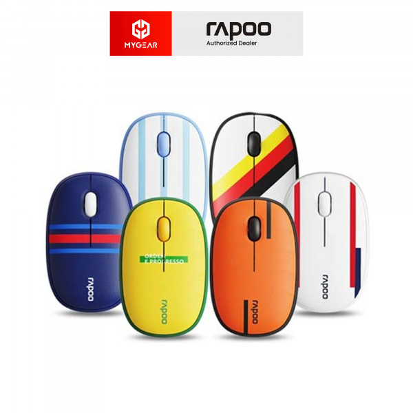 Chuột không dây Rapoo M650 Silent World Cup 2022 Wireless Bluetooth