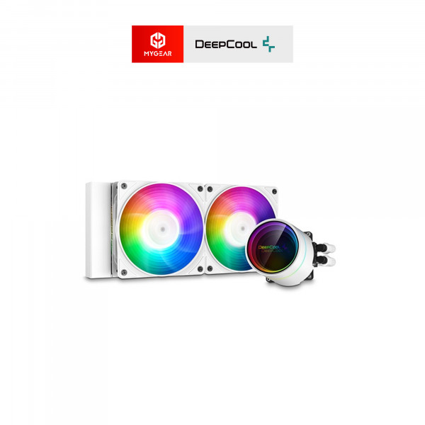 Tản nhiệt nước DEEPCOOL CASTLE 240EX A-RGB White 240m