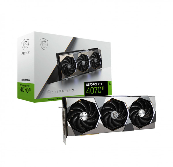 Card màn hình MSI NVIDIA GeForce RTX 4070 Ti SUPRIM X 12GB DDR6