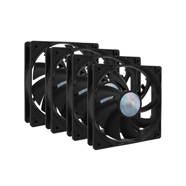 Bộ 4 Fan quạt case Cooler Master Silent Fan 120SI2