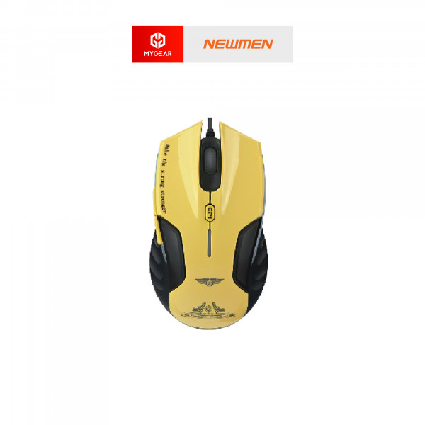 Chuột Gaming có dây Newmen G10- Cá mập - Yellow