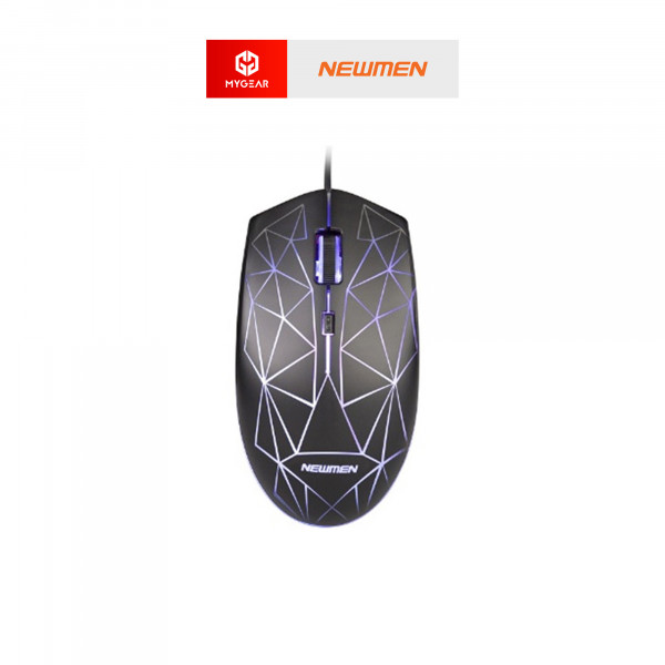 Chuột có dây Newmen G11 - Báo xám - Black