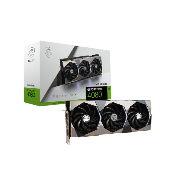 Card màn hình MSI RTX 4080 16GB SUPRIM X