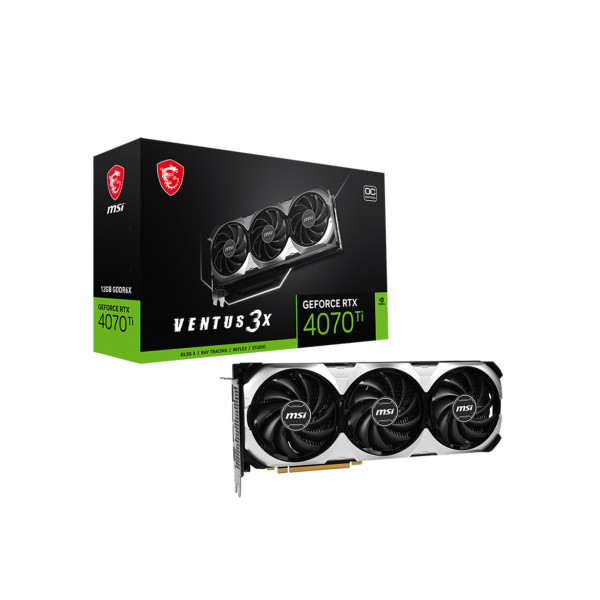 Card màn hình MSI RTX 4070 Ti VENTUS 3X 12G OC