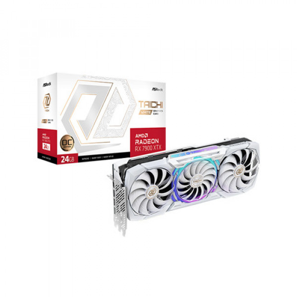 Card màn hình ASRock AMD Radeon RX 7900 XTX Taichi White 24GB OC