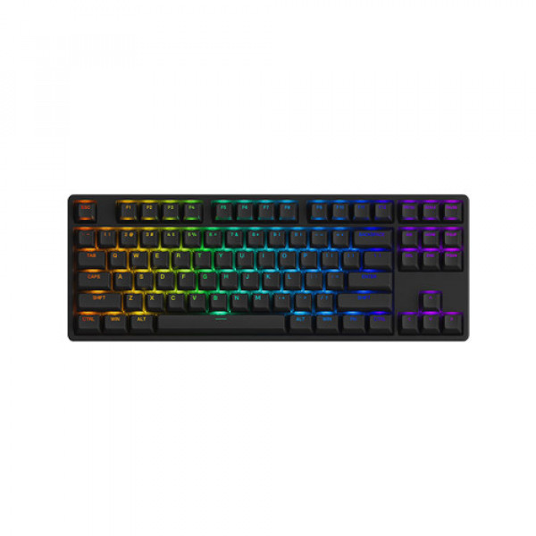 Bàn phím cơ AKKO 5087S RGB ASA - Black / White (Hotswap 5pin/ Có dây)