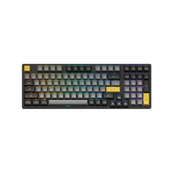 Bàn phím cơ AKKO 3098B Multi-modes Black & Gold / Blue on White (Hotswap/ 3 Mode: USB/2.4/Bluetooth/ Gasket Mount)