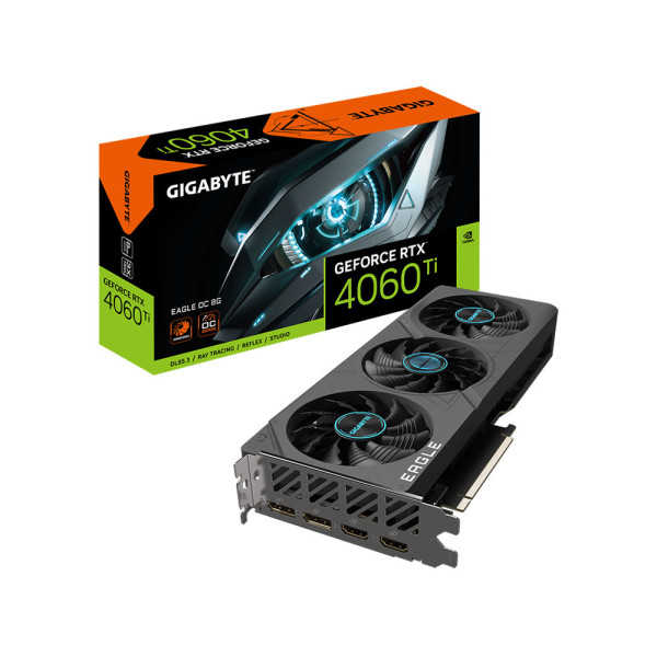 Card màn hình GIGABYTE GeForce RTX™ 4060 Ti EAGLE OC 8GB