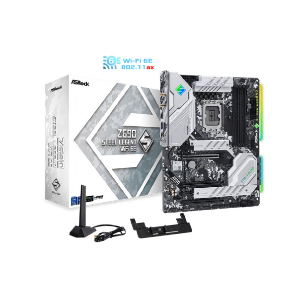 Bo mạch chủ ASROCK Z690 STEEL LEGEND DDR4 Wifi ( M2, HDMI, Display Port)