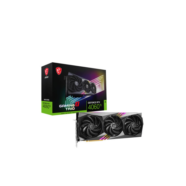 Card màn hình MSI GeForce RTX™ 4060 Ti GAMING X TRIO 8G