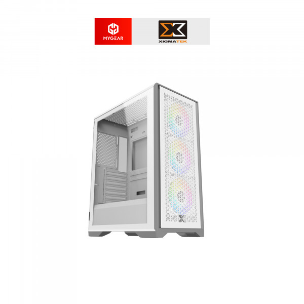 Vỏ máy tính Case XIGMATEK LUX S Arctic 3FX TRẮNG 
