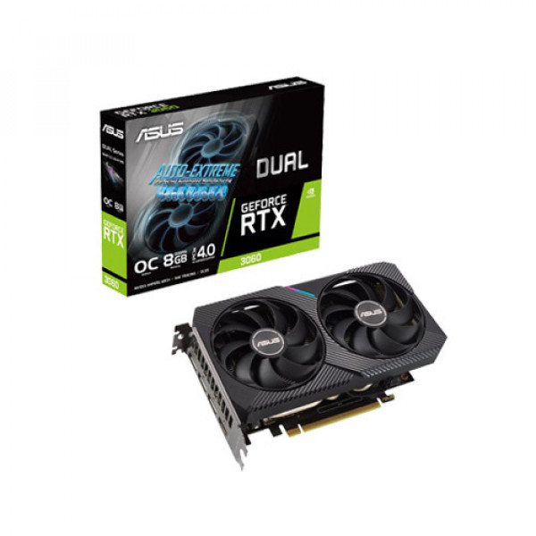 Card màn hình ASUS DUAL RTX 3060 8GB OC (DUAL-RTX3060-O8G)