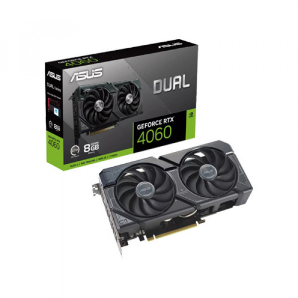 Card màn hình Asus Dual GeForce RTX 4060 8GB GDDR6 (DUAL-RTX4060-8G)