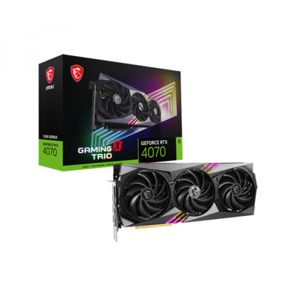 Card màn hình MSI RTX  4070 GAMING TRIO 12G