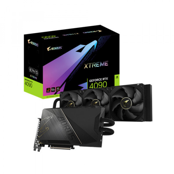 Card màn hình GIGABYTE AORUS GeForce RTX 4090 XTREME WATERFORCE 24G (rev. 1.0)
