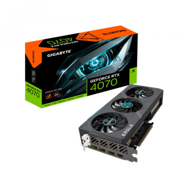 Card màn hình GIGABYTE GeForce RTX 4070 EAGLE OC 12GB (GV-N4070EAGLE OC-12GD)