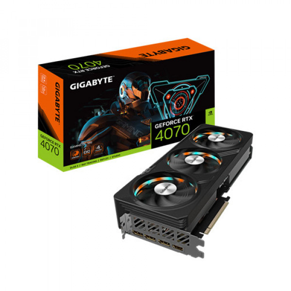Card màn hình GIGABYTE GeForce RTX 4070 GAMING OC 12GB (GV-N4070GAMING OC-12GD)