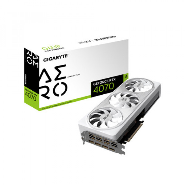 Card màn hình GIGABYTE GeForce RTX 4070 AERO OC 12GB (GV-N4070AERO OC-12GD)