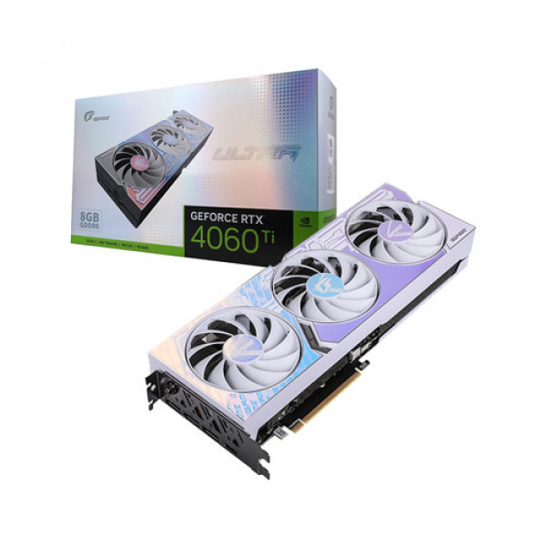 Card màn hình Colorful iGame GeForce RTX 4060 Ti Ultra W OC 8GB-V 3FAN