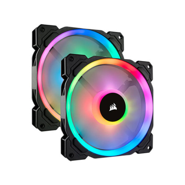 Bộ 2 Fan Coosair LL140 RGB + Lighting Node Pro