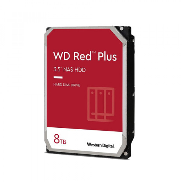 Ổ cứng HDD WD Red Plus 4TB 3.5 inch SATA III 256MB Cache 5400RPM (WD40EFPX)