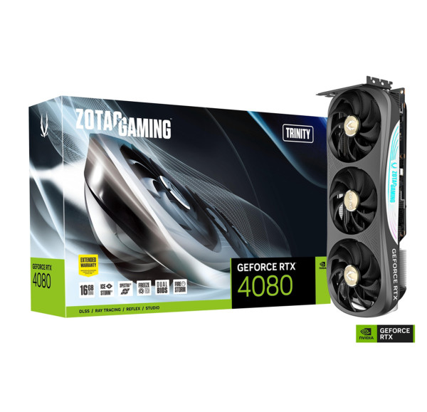 Card màn hình ZOTAC GAMING GeForce RTX 4080 16GB Trinity