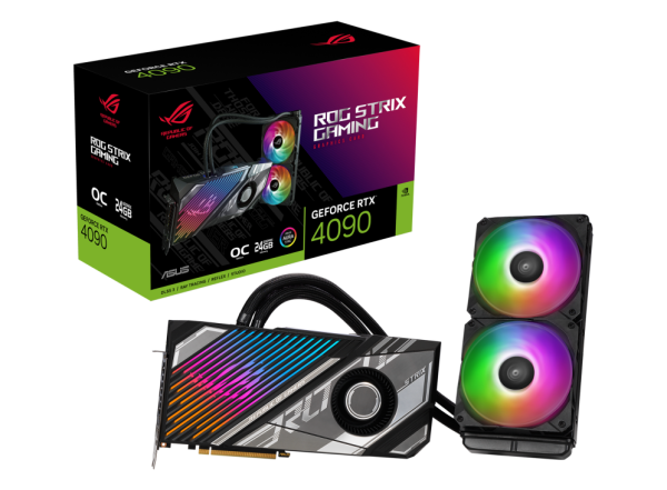 Card màn hình ASUS ROG Strix LC GeForce RTX 4090 24GB GDDR6X