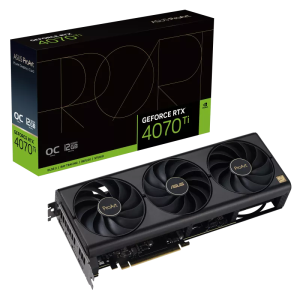 Card màn hình ASUS PROART GeForce RTX 4070 Ti OC Edition 12GB (PROART-RTX4070TI-O12G)