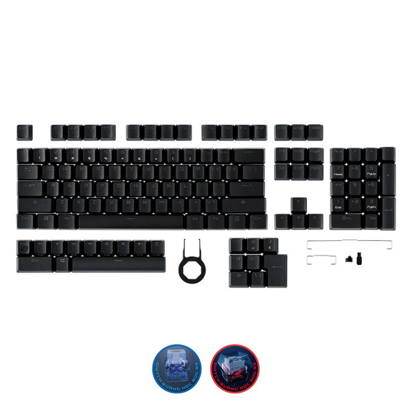 Bộ Keycap Asus ROG PBT Doubleshot Keycap Set for ROG RX Switches