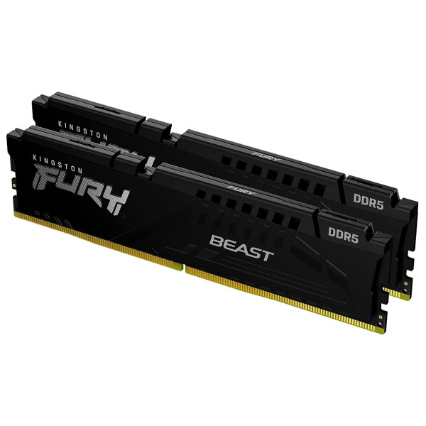 Ram PC Kingston Fury Beast Black 32GB 5200MHz DDR5 (2x16GB)