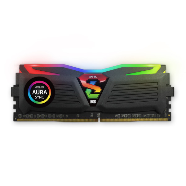 Ram PC GEIL Super Luce RGB 8GB 3200Mhz DDR4 Black